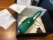 Uubags Chanel Clutch In Crocodile Embossed Calfskin & Gold-Tone Metal Green 14.5x19.5x5cm - 6