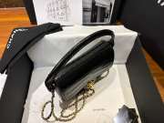 Uubags Chanel Clutch In Crocodile Embossed Calfskin & Gold-Tone Metal Black 14.5x19.5x5cm - 5
