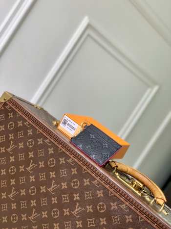 Uubags Louis Vuitton M28994 Charms Card Holder In Black 10.2x7.3x0.3cm