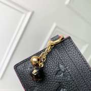 Uubags Louis Vuitton M28994 Charms Card Holder In Black 10.2x7.3x0.3cm - 3