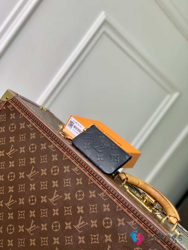 Uubags Louis Vuitton M28993 Key Pouch Wallet In Black 12x7x1.5cm - 1