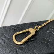 Uubags Louis Vuitton M28993 Key Pouch Wallet In Black 12x7x1.5cm - 4