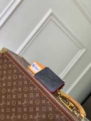 Uubags Louis Vuitton M28984 Romy Card Holder In Black 12x8x0.8cm - 3