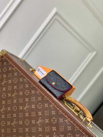 Uubags Louis Vuitton M28982 Rosalie Coin Purse In Black 11x8x2.5cm