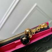 Uubags Louis Vuitton M28981 Lisa Wallet In Black 9x11.5x1.5cm - 5