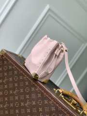 Uubags Louis Vuitton M2A067 Nano Noé Trunk Bag In Rose Petal Calfskin 15x17x8cm - 5