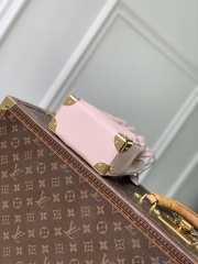 Uubags Louis Vuitton M2A067 Nano Noé Trunk Bag In Rose Petal Calfskin 15x17x8cm - 6