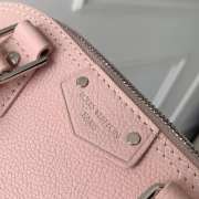 Uubags Louis Vuitton M2A301 Alma Trunk BB Bag In Rose Petal Calfskin 22x19x11cm - 4
