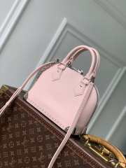 Uubags Louis Vuitton M2A301 Alma Trunk BB Bag In Rose Petal Calfskin 22x19x11cm - 2