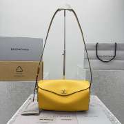 Uubags Balenciaga Le 7 Shoulder Bag Medium in Curry Smooth Calfskin 26x13.5x10cm - 1