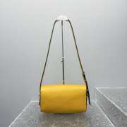 Uubags Balenciaga Le 7 Shoulder Bag Medium in Curry Smooth Calfskin 26x13.5x10cm - 5