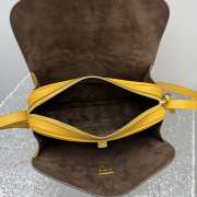 Uubags Balenciaga Le 7 Shoulder Bag Medium in Curry Smooth Calfskin 26x13.5x10cm - 3