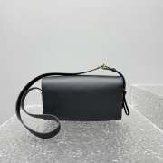 Uubags Balenciaga Le 7 Shoulder Bag Medium in Black Smooth Calfskin 26x13.5x10cm - 4