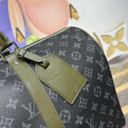 Uubags Louis Vuitton M28837 Keepall Bandoulière 45 Bag In Khaki Green 45x27x20cm - 3