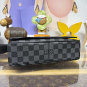 Uubags Louis Vuitton N42710 District PM Bag Damier Graphite Canvas Material 26x20x7cm - 4