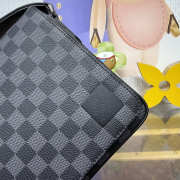 Uubags Louis Vuitton N42710 District PM Bag Damier Graphite Canvas Material 26x20x7cm - 2