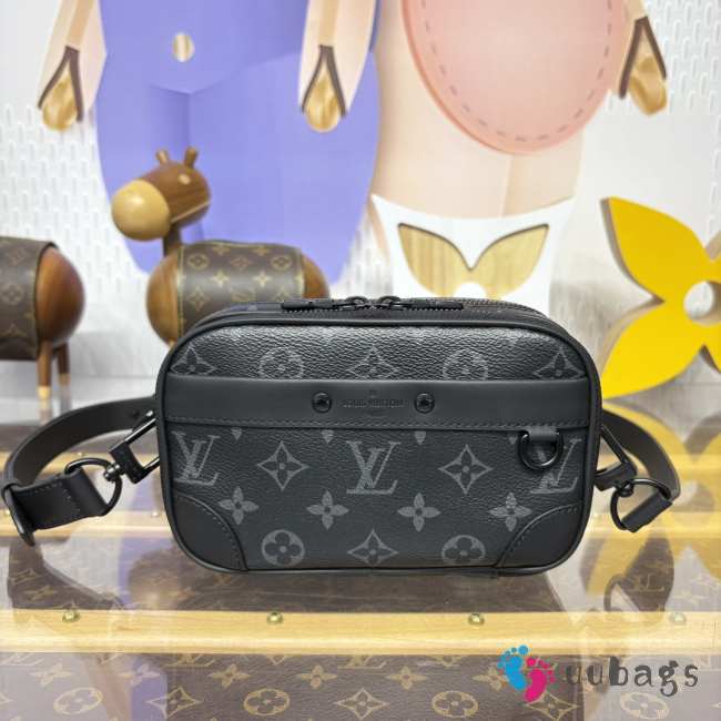 Uubags Louis Vuitton M82542 Alpha Wearable Wallet In Black 18.5x11x6.5cm - 1