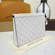 Uubags Louis Vuitton M30423 Pochette Voyage MM In White 27x21x6cm - 6