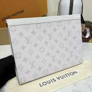 Uubags Louis Vuitton M30423 Pochette Voyage MM In White 27x21x6cm - 2