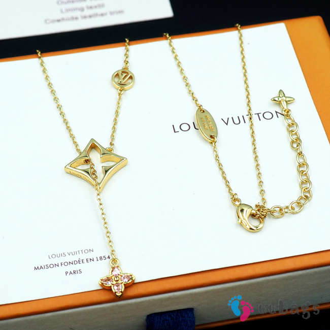 Uubags Louis Vuitton M01234 LV Flowergram Necklace 17x2x390cm - 1