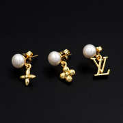 Uubags Louis Vuitton M02810 Pearl River Earrings - 2