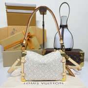Uubags Louis Vuitton M2A145 Side Trunk MM Monogram Emblème Peuplier 23.5x16x8.5cm - 4