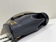 Uubags Chanel Vintage Backpack Caviar With Golden Hardware Logo 31x11x39cm - 6