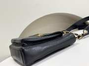 Uubags Chanel Black CC Caviar Front Pocket Shoulder Bag 26x10.5x22cm - 6
