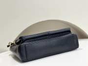 Uubags Chanel Black CC Caviar Front Pocket Shoulder Bag 26x10.5x22cm - 5