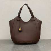 Uubags Celine Large Alice Hobo Leather Bag In Brown 36x12x33cm - 1