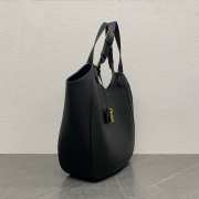 Uubags Celine Large Alice Hobo Leather Bag In Black 36x12x33cm - 6