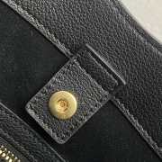 Uubags Celine Large Alice Hobo Leather Bag In Black 36x12x33cm - 5