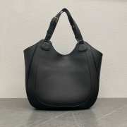 Uubags Celine Large Alice Hobo Leather Bag In Black 36x12x33cm - 2