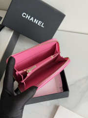 Uubags Chanel Coin Purse Pink Caviar Gold Hardware 25C 12x8x2cm - 4