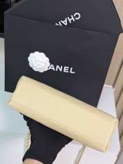 Uubags Chanel Small Shopping Bag Calfskin & Gold-Tone Metal In Beige 23x23x7cm - 6