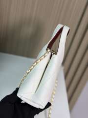 Uubags Chanel Small Shopping Bag Calfskin & Gold-Tone Metal In White 23x23x7cm - 6