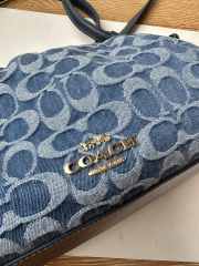 Uubags Coach Faye Shoulder Bag In Signature Denim 22x18.5x8.5cm - 5
