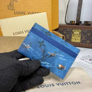 Uubags Louis Vuitton M26802 Bosch Card Holder In Catamaran Navy Blue 11x7x1.5cm - 5