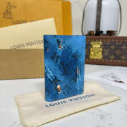 Uubags Louis Vuitton M28812 Pocket Organizer Wallet In Catamaran Navy 7.5x11.1x1cm - 6