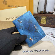 Uubags Louis Vuitton M28812 Pocket Organizer Wallet In Catamaran Navy 7.5x11.1x1cm - 5
