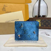Uubags Louis Vuitton M28810 Multiple Wallet In Catamaran Navy Blue 11.5x1.5x9cm - 1