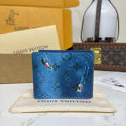 Uubags Louis Vuitton M28810 Multiple Wallet In Catamaran Navy Blue 11.5x1.5x9cm - 6