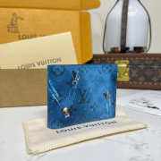 Uubags Louis Vuitton M28810 Multiple Wallet In Catamaran Navy Blue 11.5x1.5x9cm - 5