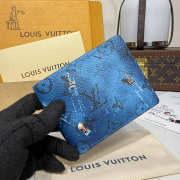 Uubags Louis Vuitton M28810 Multiple Wallet In Catamaran Navy Blue 11.5x1.5x9cm - 4