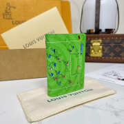 Uubags Louis Vuitton Pocket Organizer In Soccer Green 7.5x11.1x1cm - 6