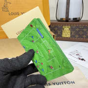 Uubags Louis Vuitton Pocket Organizer In Soccer Green 7.5x11.1x1cm - 5