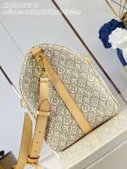 Uubags Louis Vuitton M29670 Keepall Bandoulière Bag 45 In Beige Pepper 45x27x20cm - 5