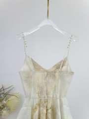 Uubags Zimmermann Memento Embroidered Mini Dress in Floral Pansy Dress - 6