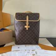 Uubags Louis Vuitton M29295 Flaneur Backpack Monogram/Yellow 30x39x13.5cm - 1
