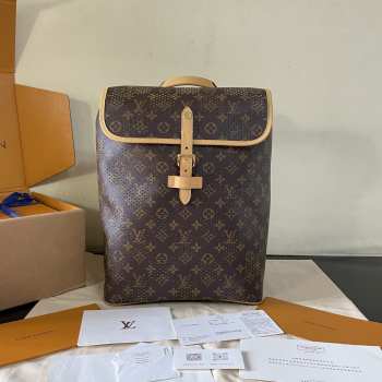 Uubags Louis Vuitton M29295 Flaneur Backpack Monogram/Yellow 30x39x13.5cm